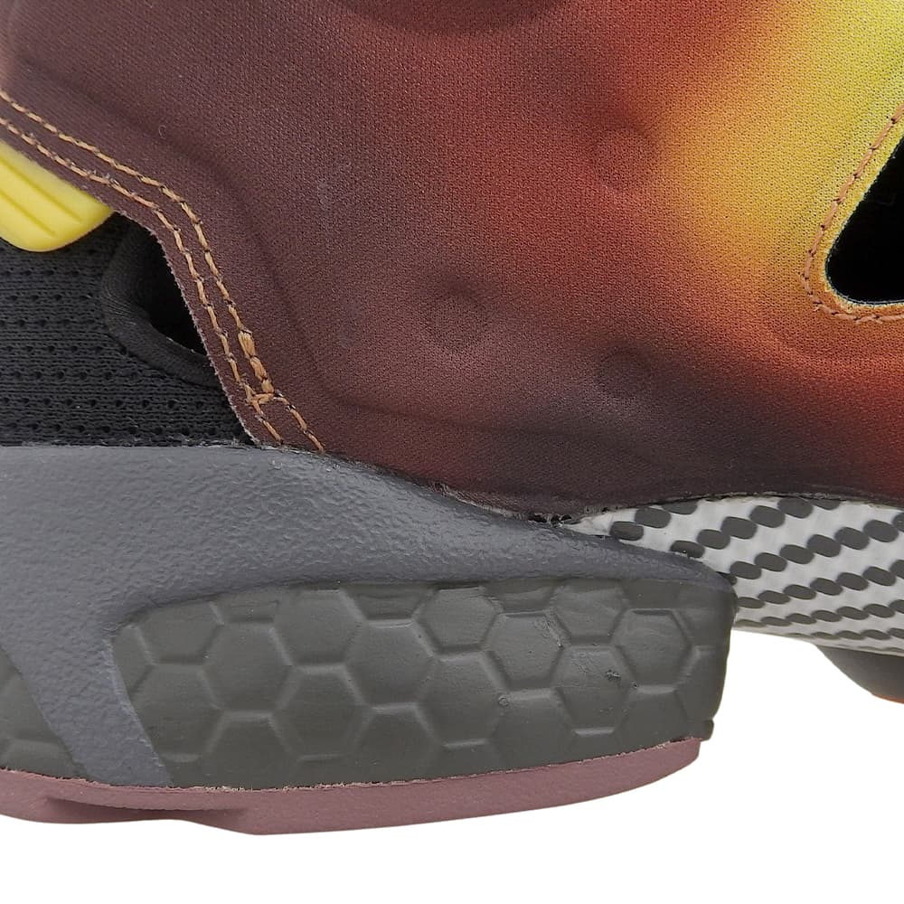 Reebok Koshi Inaba Magma Instapump Fury Sneakers, Women's, Black/Yellow, Size 9.6" shoes 6 1/2(US) black/yellowUsed