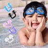 Tappi Nasali in Silicone per Nuoto-Clip Subacquea Impermeabile Riutilizzabile_js18