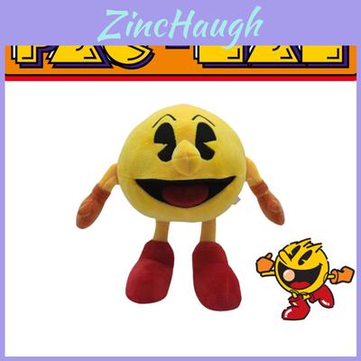 Pac-man Bokser Miękka Pluszowa Zabawka Żółta Wypchana Lalka Dzieci Boże Narodzenie Urodziny Prezent