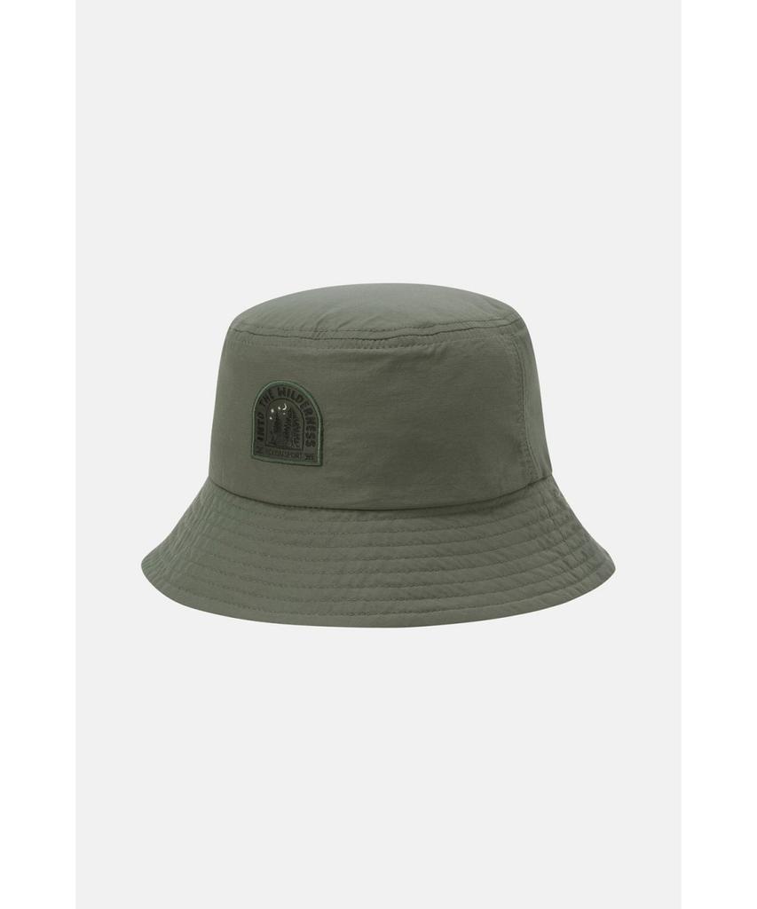 Koolongseupocheu Unisex Wappen Nylon Bucket Hat Qerfx26401Kha