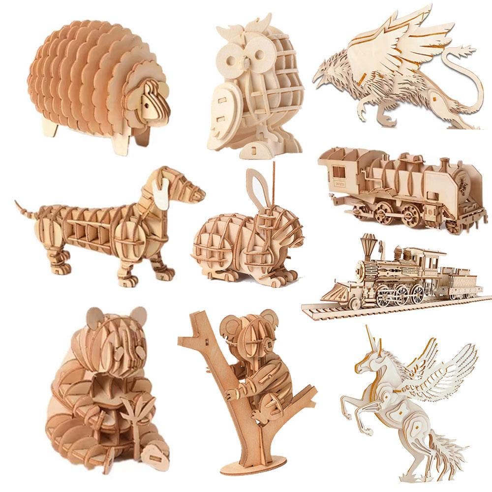 Superior-Grade 3D Wooden First-Class Puzzle Play Sets Premium-Quality For Premium-Quality Children Premium-Quality Adults High-Standard Teens