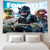 F-Fortnite game Tapestry for Bedroom Aesthetic Classroom Tapestries Wall Hanging for Living Room Dorm Office,Ideal Creative Gift