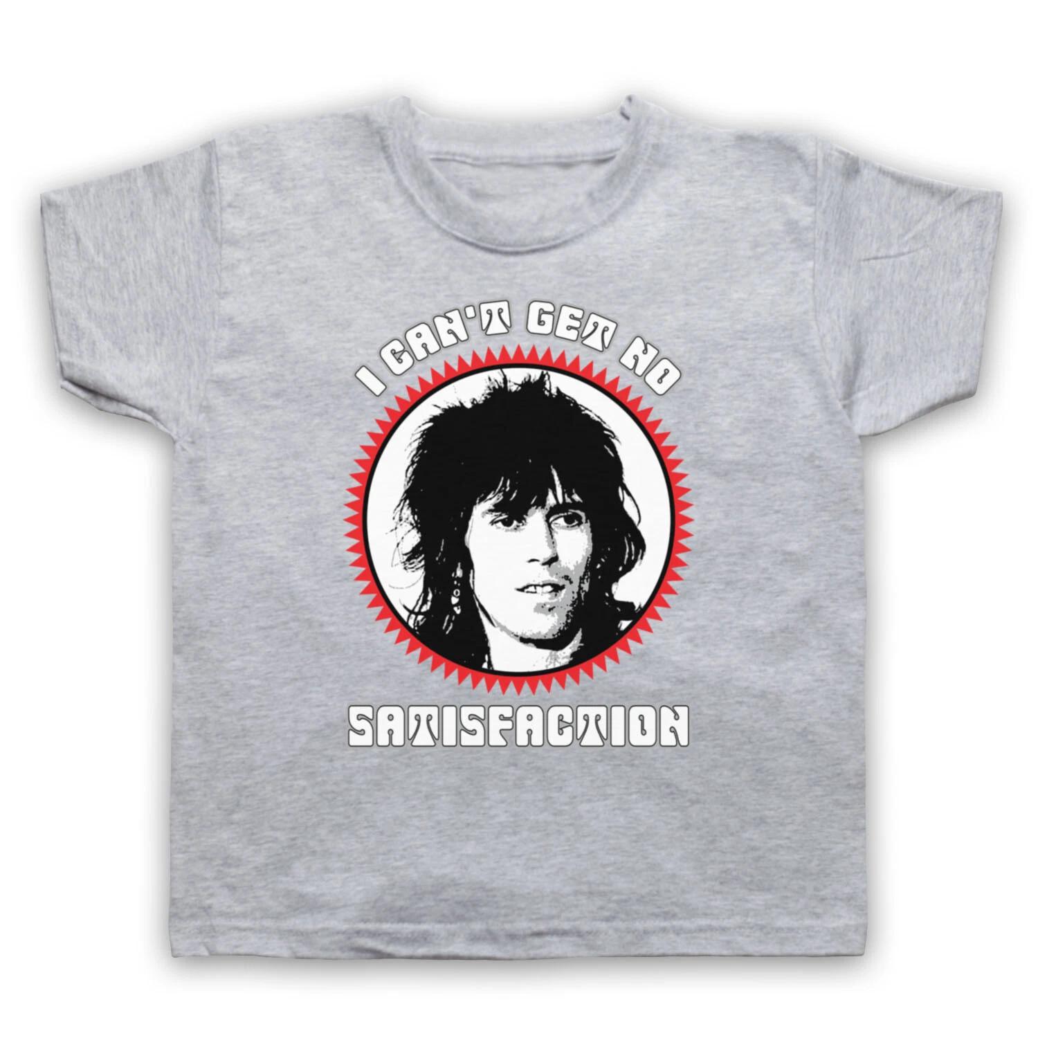 SATISFACTION UNOFFICIAL THE STONES KEITH RICHARDS ICON KIDS CHILDS T-shirt 100