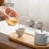 Portable Ceramic Kung Fu Tea Set