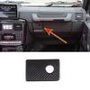 Carbon Fiber Glove Storage Box Switch Cover For Benz G Class W463 G500 2004-2018