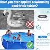 Poolside Cup Holder for Above Ground Swimming Pool Pool Drink Holder No Spill Drink Holder Fits 2 Inch Or Less Poolside Bar