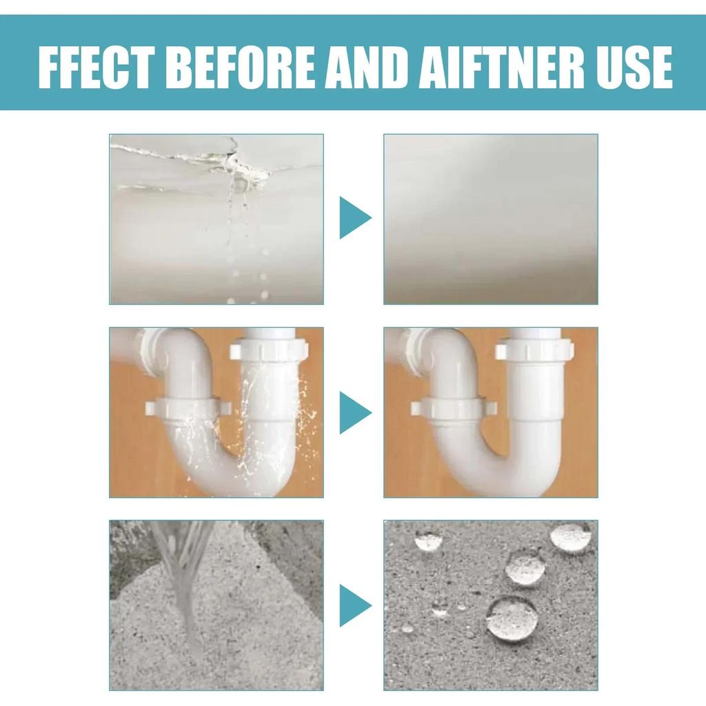 Jue Fish Transparent Waterproof Coating Bathroom Tile Floor Tile Repair Waterproof and Leak-proof Tile Gap Filler