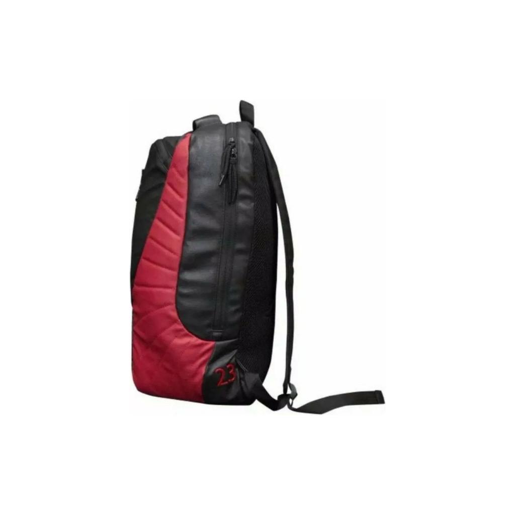 Jordan Aj12 Sports Large Capacity Bred Basketball Backpack Unisex Backpack Black 9A1773-KR5