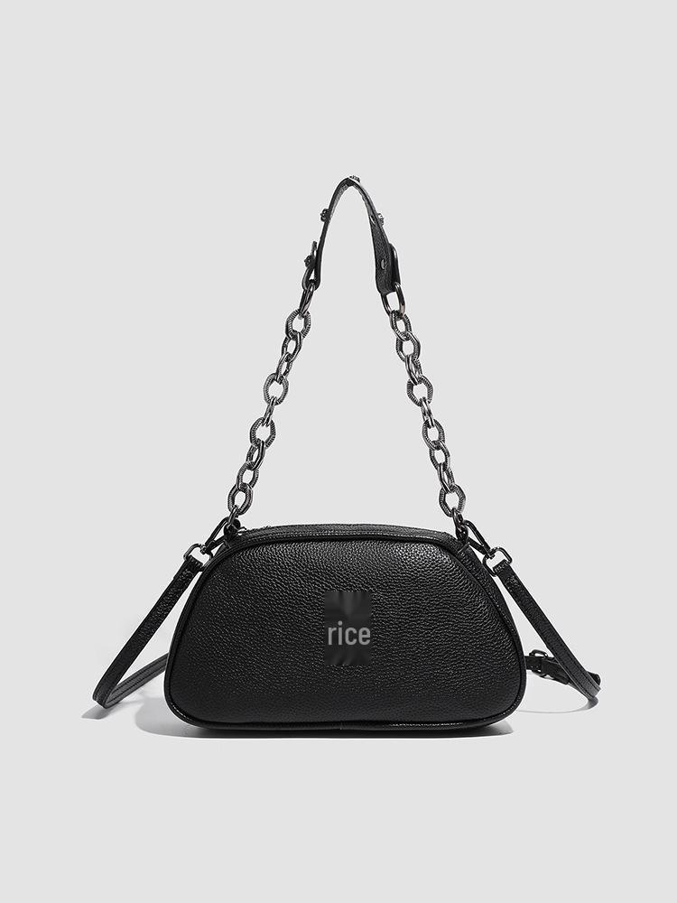 Retro Chic Chrome Hearts Umhängetasche mit Kettendetails für Damen