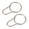 Quick Release Keychain Innovative Keychain Ring Stylish Waist Car Key Chain for Men