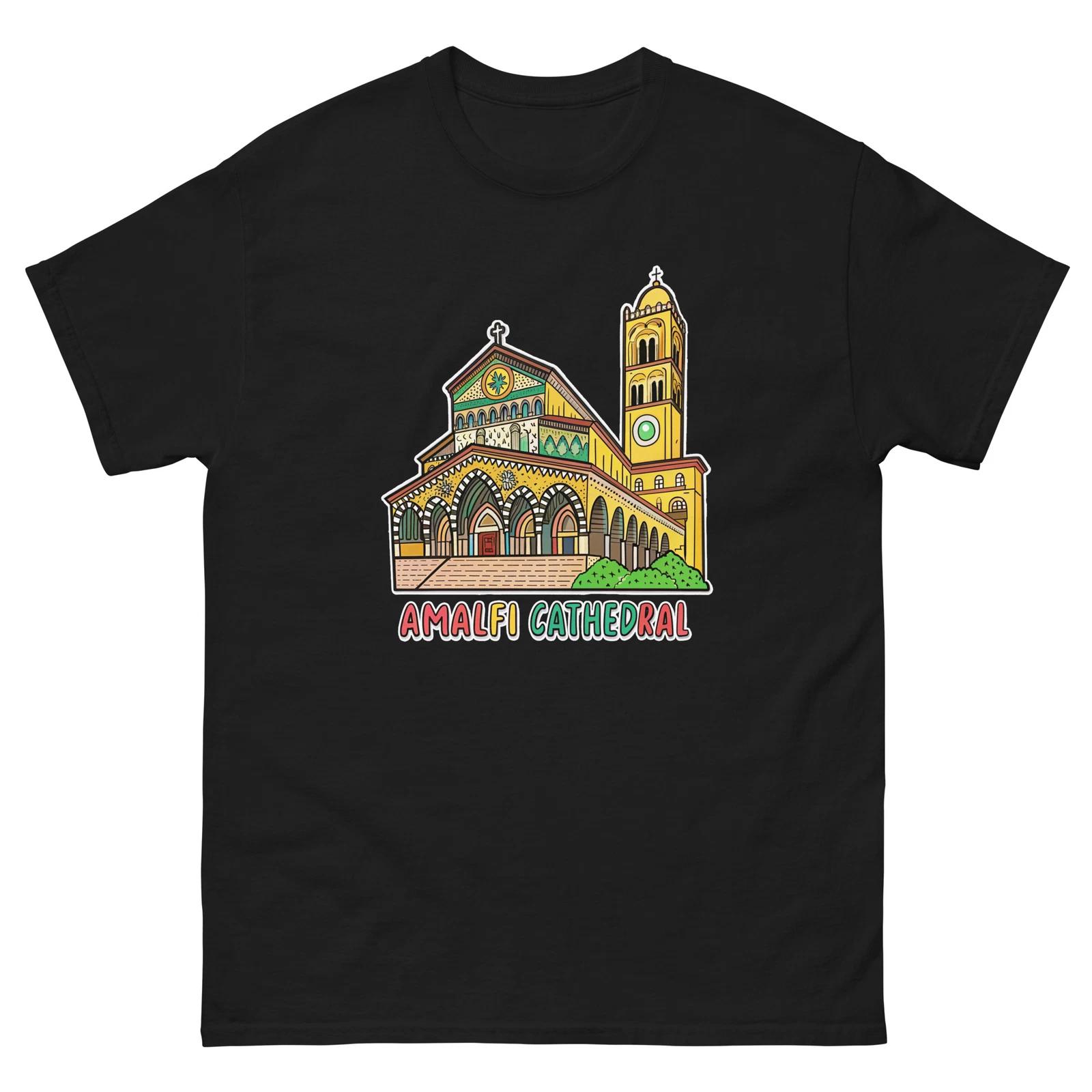 

Amalfi Cathedral Attraction Landmark Travel T-Shirt 2XL