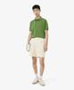 LACOSTE Men'S Linen Blend Elastic Waist Shorts Gh2628-56G 056