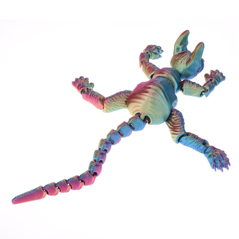 3D Printed Sphinx Cat 3D Printed Animal Toys Realistic Hairless Cat Figurines Articulated Cat Toys Cute Kitten Toys For Cat Love