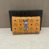 [Gebraucht] Kleiner Monogramm-Kartenhalter aus beschichtetem Canvas in Cognac-Farbe mit goldener Hardware - Ausgezeichnet #1PNNYZU