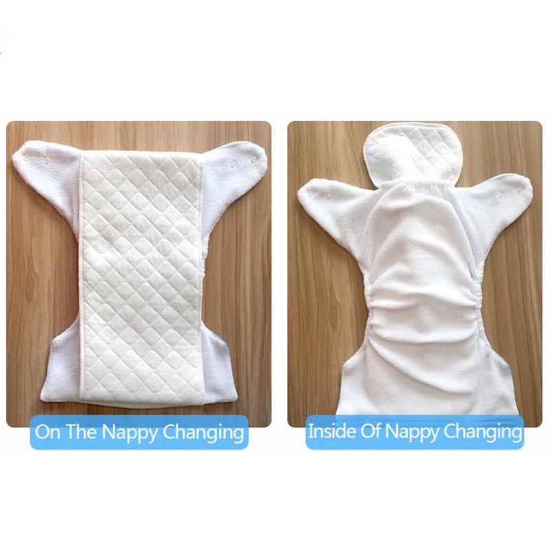 1Pcs Cotton Reusable Nappies Soft Covers Cloth Diaper Adjustable Training Pants Waterproof  Washable