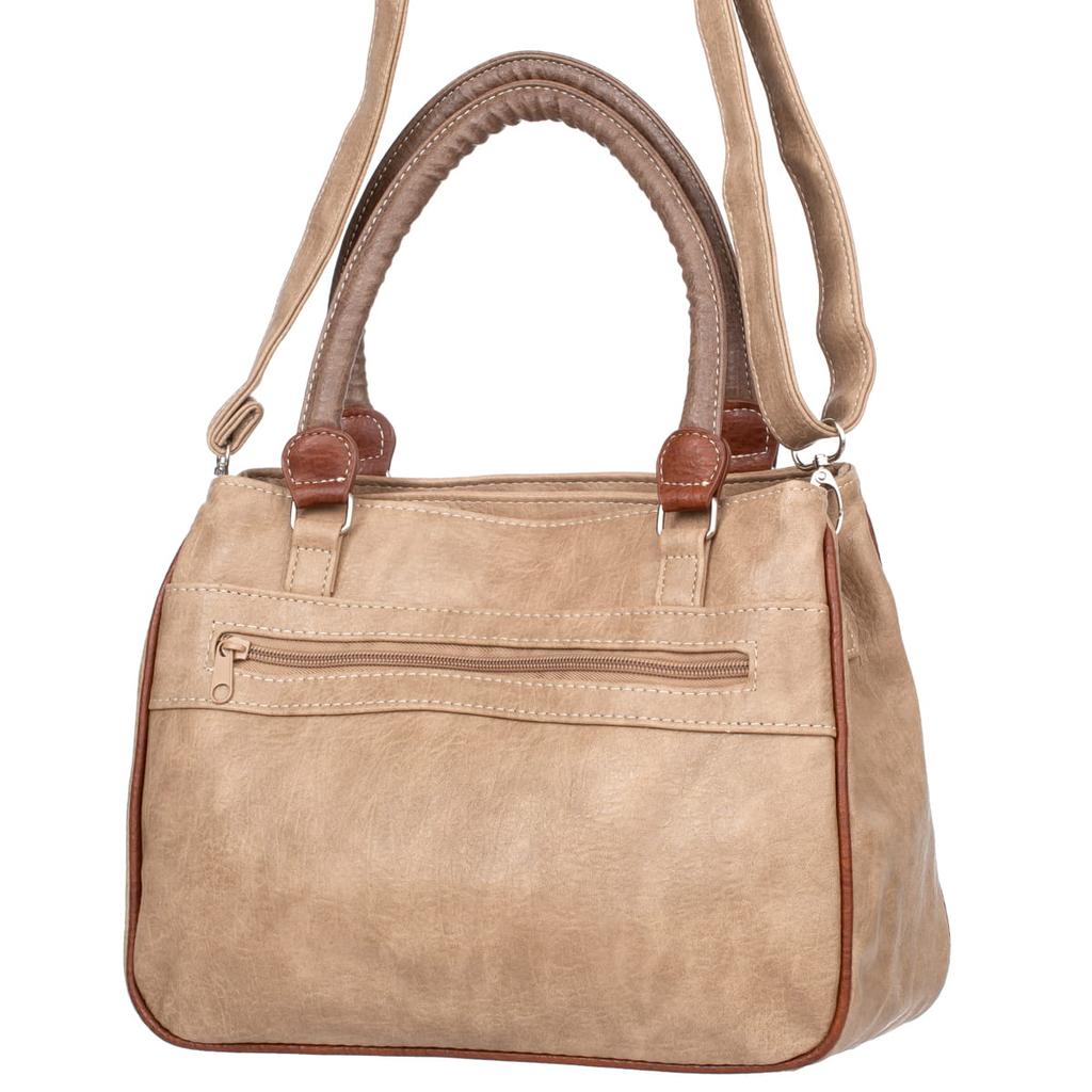 Charm&Shape Medium Women' Shoulder Bag Taupe