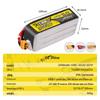 Gens Ace Gold Brick 6S 150C FPV Racing Drone Battery (1400/1550/2200mAh)