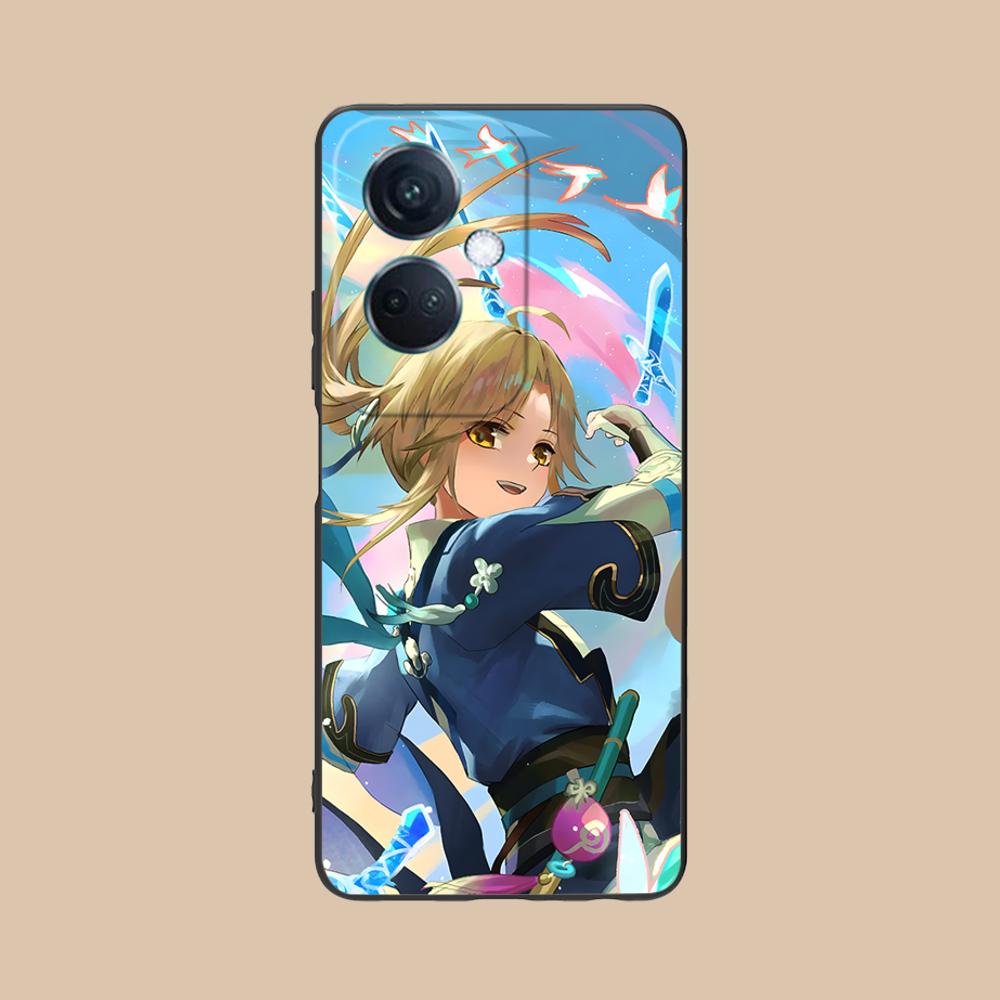 Custodia HSR Yanqing in TPU Opaco per Cellulare per OPPO Find X9 X8 X7 X6 X5 X3 X2 Plus s Pro Ultra Lite Copertura con Stampa Colorata
