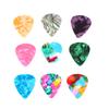 50 Stücke Celluloid Gitarre Picks Plektren 0,7mm Musical Instrumente Zubehör(0,7 mm)