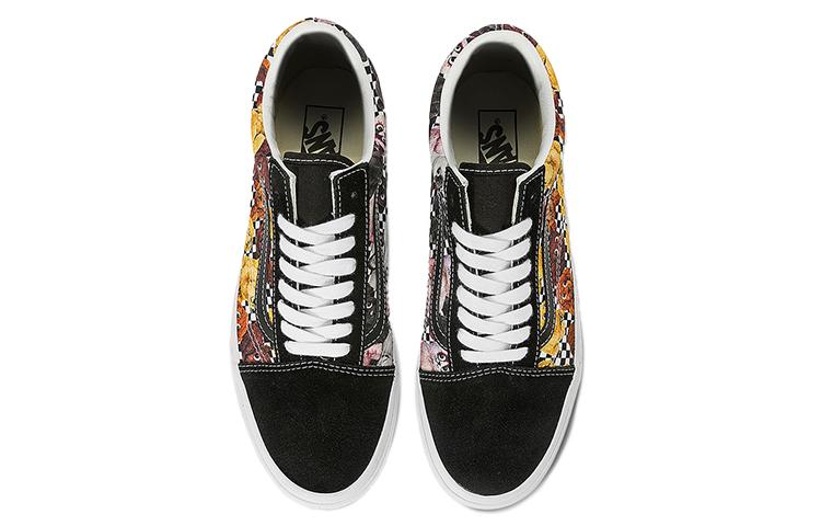 Vans Scarpe da Skateboard Old Skool Basse Unisex Nero Bianco VN0A7Q2JLNN