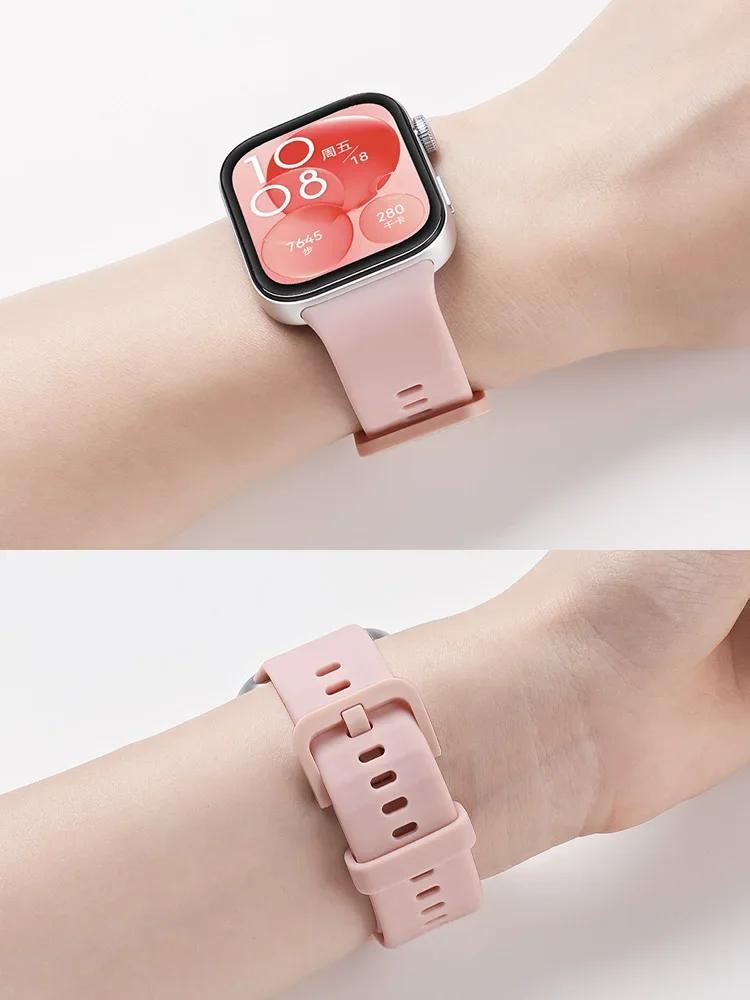 Case+Silicone Band For Huawei Watch Fit 3 Strap sport bracelet Tempered Glass cover Protector for Huawei Fit3 correa Accessories