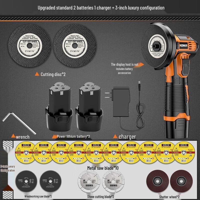 

SMVP Cordless Angle Grinder & Polisher CN plug (adapter included)