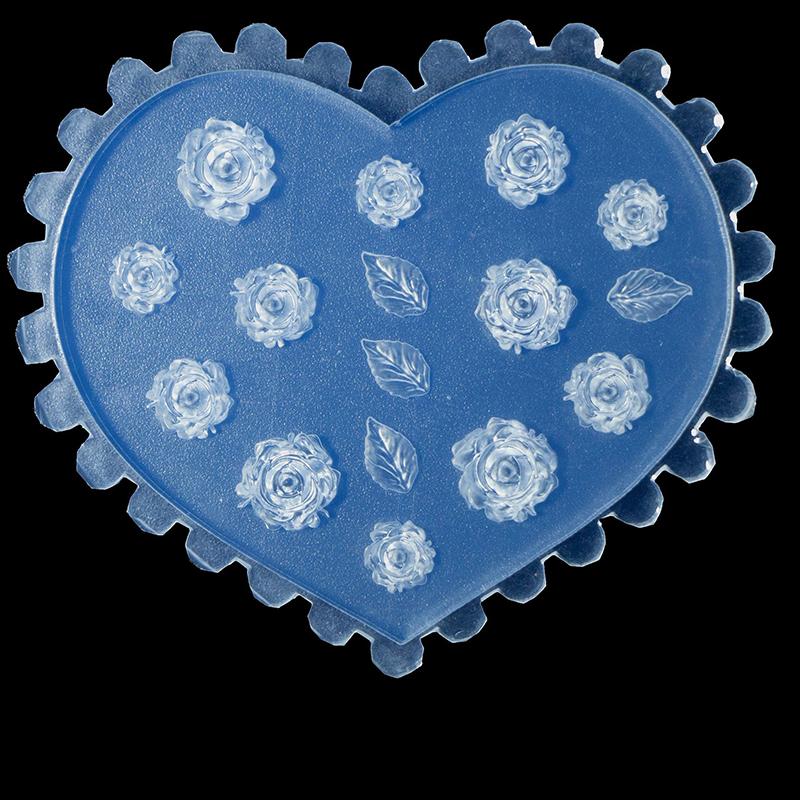 Molde para Esculpir Uñas Flor Creativa Mariposa Copo de Nieve Decoraciones para Uñas Nail Art Placas de Estampado Manicura DIY Accesorios Herramientas