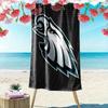 Eagles Print Beach Towel, Large Soft Quick Dry Towel for Beach Camping Swimming