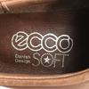 USED/ECCO soft leather walking shoes women 36 23 brown Japan