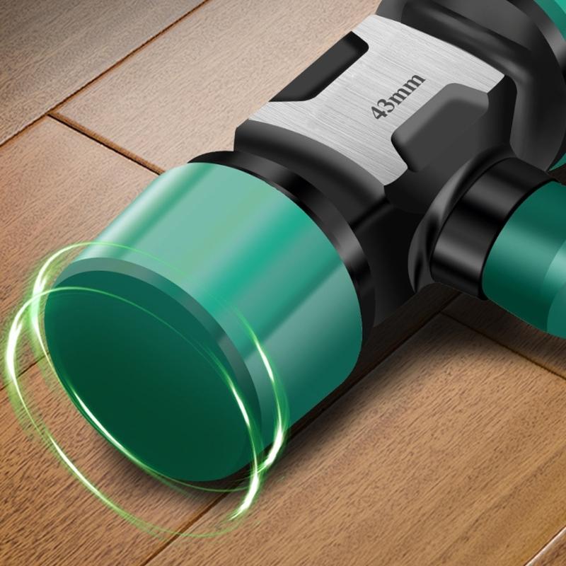 Antivibrationshammer Bodenfliesen-Installationswerkzeug Verschleißfest Professionell Benutzerfreundlich Passend für Uhrenreparatur-Hardware