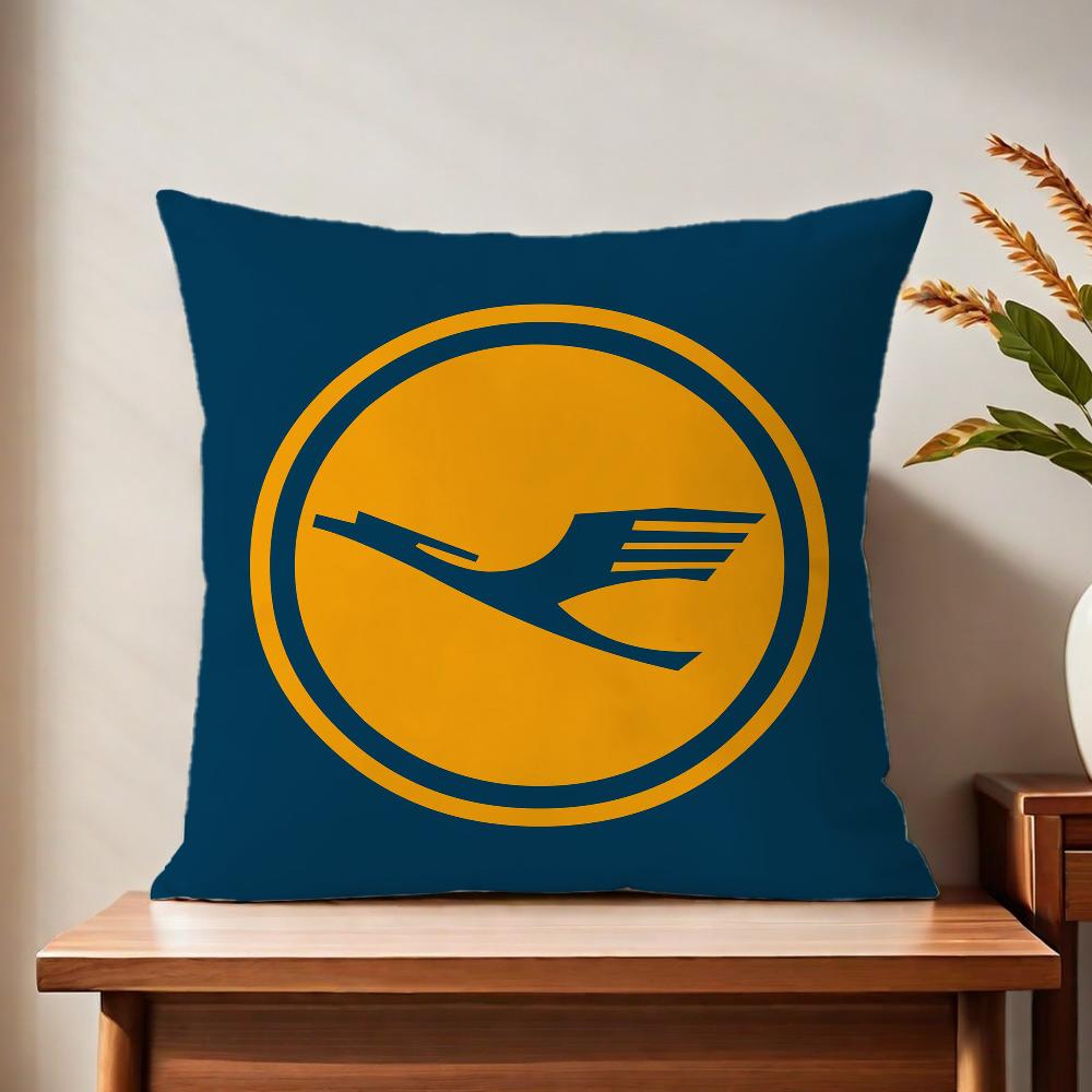 

Ddeutschee cushion cover For Pillow Llufthansa Printing Sofa Decoration Home Car Room Coffee Shop Office Nordic Simplicity 30x30 cm