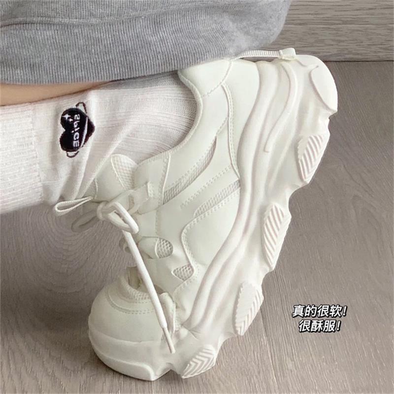 ins trendy white dad shoes children summer 2025 new student versatile leisure sports platform dad shoes