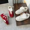 Leather Velvet Women's Winter New Warm Retro Sports Shoes Versatile Casual Women's Shoes