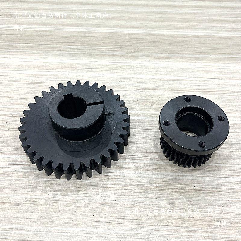 Steel Spur Gear Set: 12-120 Teeth, Motor Transmission Straight Tooth Design