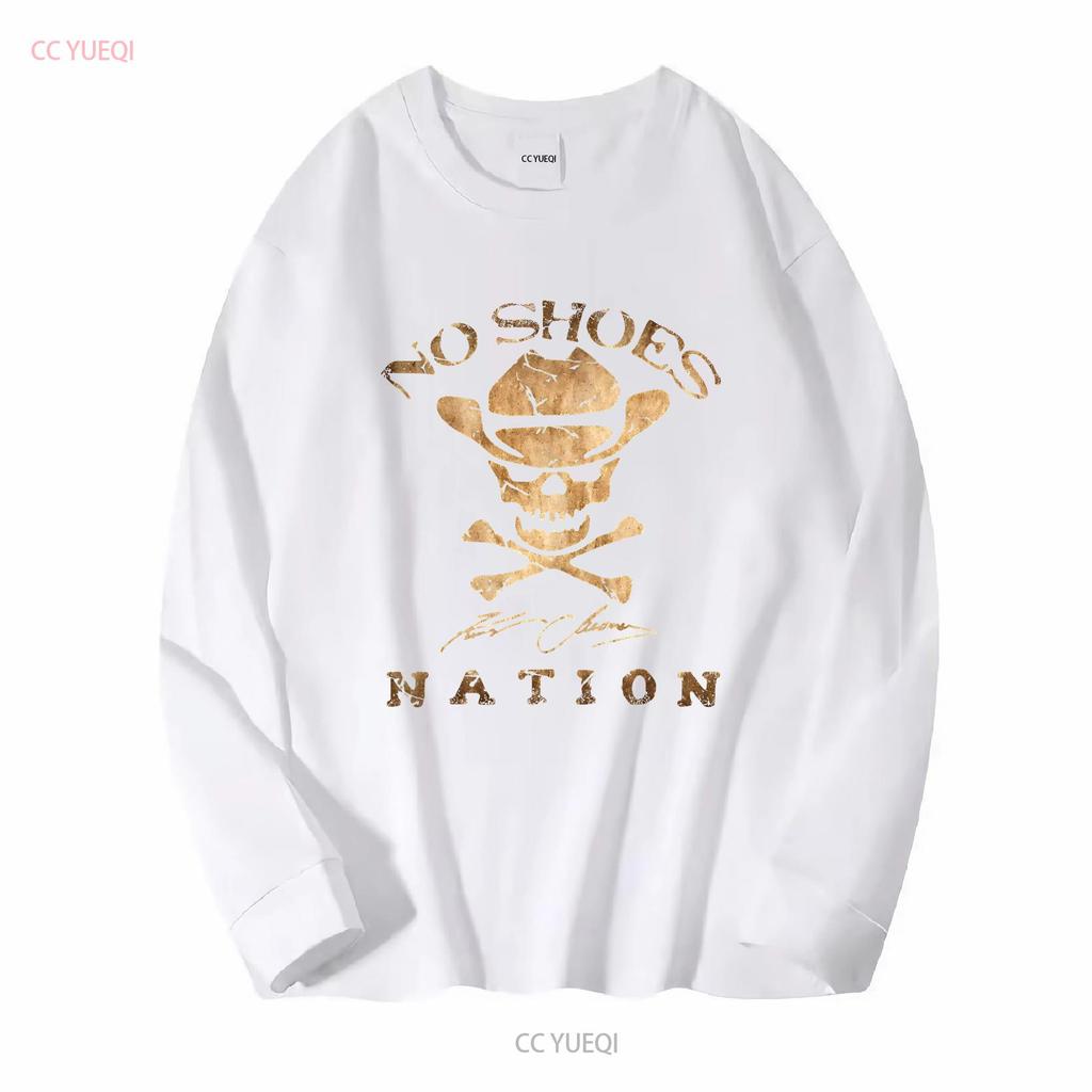Live In No Shoes Nation Kenny Chesney T Shirt Everybody Wants To Go Heaven Long Or Short Sleeves Vintage Washed