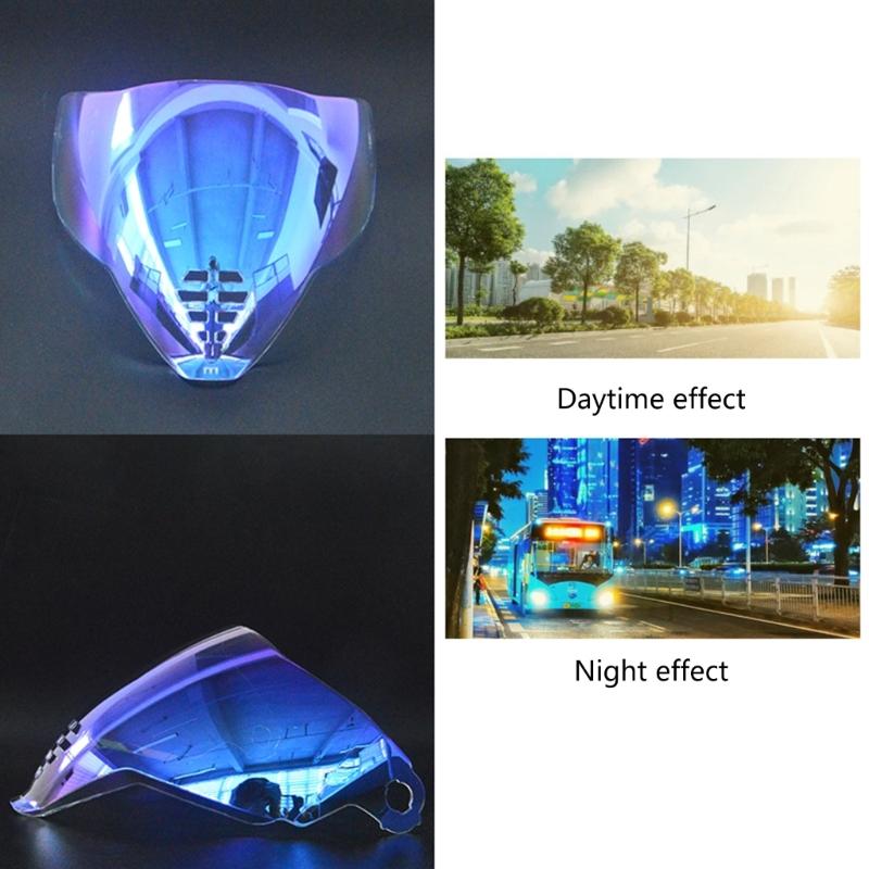 Motorcycles Helmet Visor Lens Shield- Full Face Shield- for Icon Helmet Replacement Lens Visors
