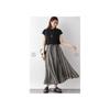 Used GLOBAL WORK Airy Relax Flare Skirt Random Stripe