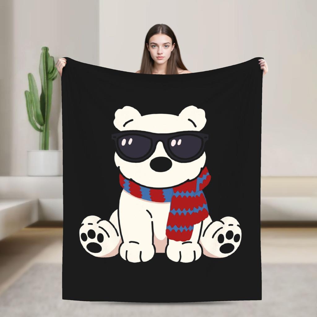 Team Conrad Fisher Flannel Blanket  Super Warm Throw Blanket for Couch Bed Travel Fluffy Bedspread Sofa Bed Cover