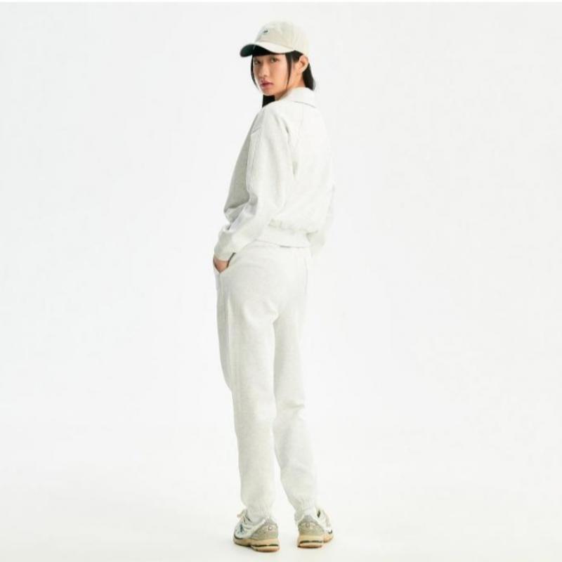 NeW Balance W Signature Semi Crop Half Zip Up sWeatshirts nbnce1W212 Ac  3010309