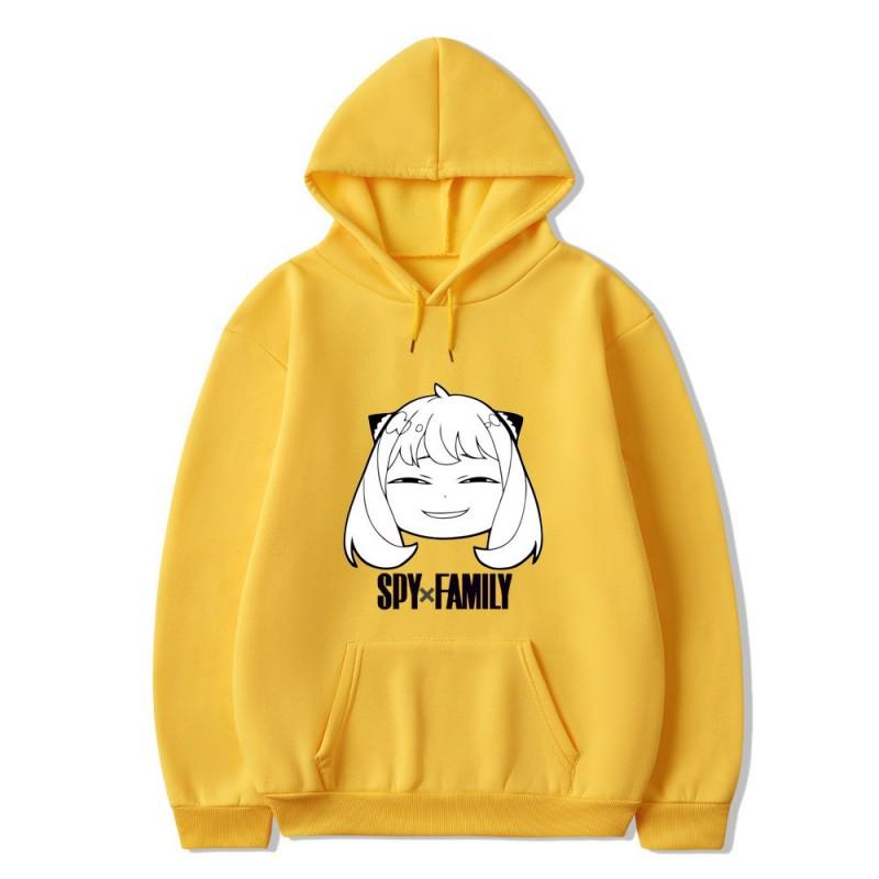 Spy X Family Anime Hoodie Women - Printed Cap Sleeve Long Oversized Streetwear Sweatshirt In Multiple Colors