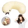 Cute Soybean Worm Toy Pinching Fun Slow Rise Toy Stretchy D0L5
