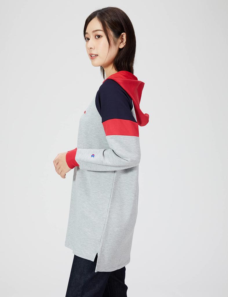 Hoodie Long Sweatshirt SPORTS Oxford Gray Japan L To Japanese Size [Champion] CW-SS111 Women's (equivalent L)