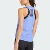 Adidas Les Mills Round Neck Comfortable Striped Sleeveless Sports Tank Top Women Tops KD4356