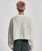 AJOBYAJO [Pba] Total Logo Cropped Sweater [Ivory]
