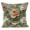 Flower Ultra-soft Throw Pillow Cover, Home Living Room Sofa Cushion Cover, Car Seat Lumbar Support Cover