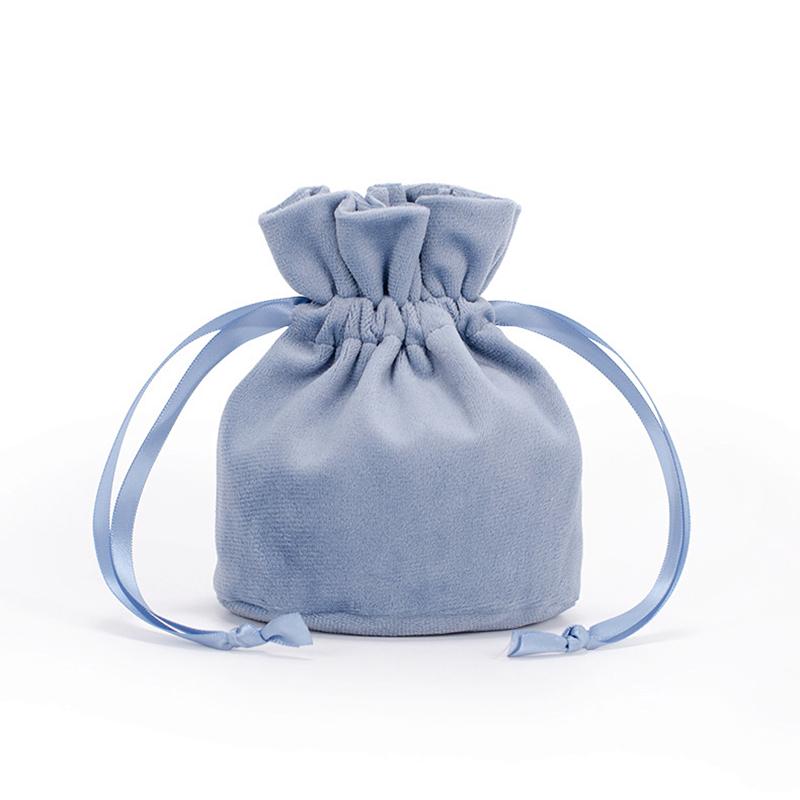 1 Stück Flanell Kordelzugbeutel Schmuck Geschenk Süßigkeiten Zugband Verpackungsbeutel Hochzeit Weihnachten Flanell Kosmetik Aufbewahrungsbeutel