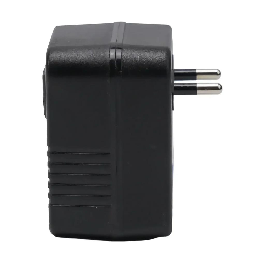 Abwärtstransformator Reiseadapter 50W AC 220V auf 110V Spannungswandler EU-Stecker Schwarz Stromwandler