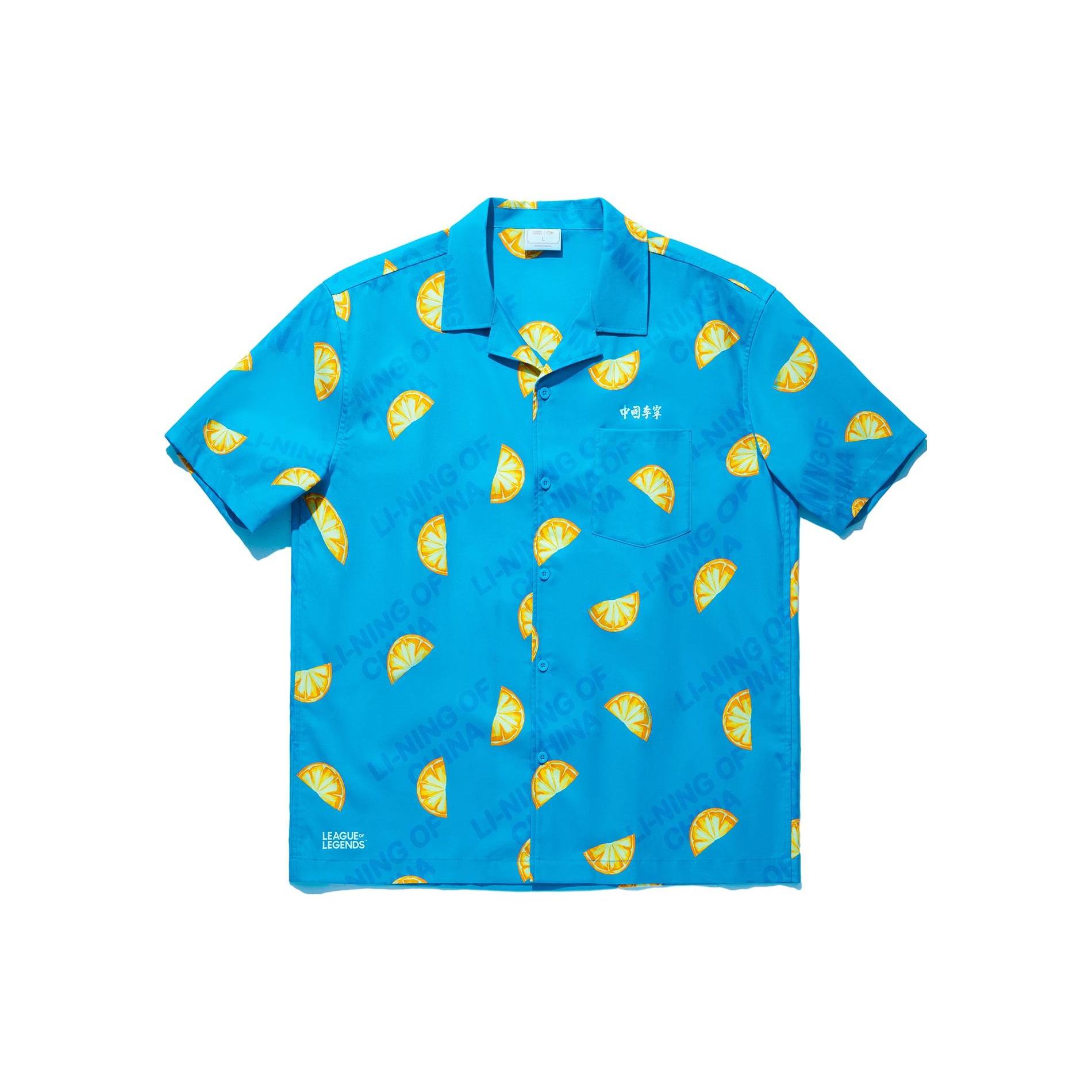 Li Ning Li Ning X League Of Legends, Swimming Pool Party, Collaboration Collection Shirt Unisex ASHT503-2 S