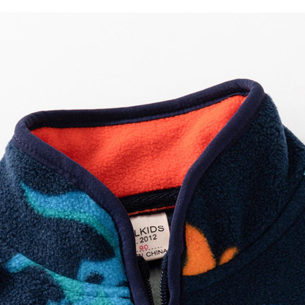 Kinder bedruckte Jacke Warmer Pullover für Jungen und Mädchen