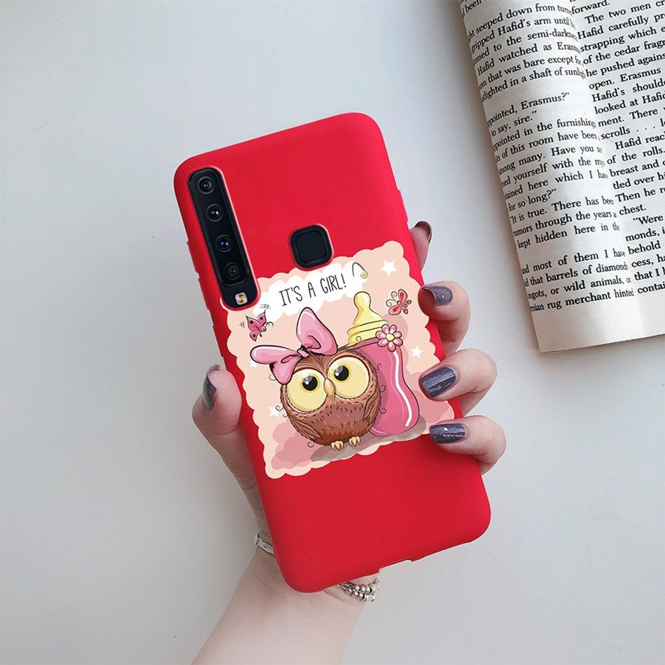 Flower Phone Case For Samsung A9 2018 A920 SM-A920F Back Cover Silicone Painted Soft Fundas for Samsung Galaxy A9 A 9 2018 Cases